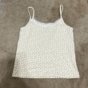 Floral tank top